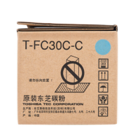 东芝 T-FC30CC原装碳粉(墨粉) 蓝色 高容量