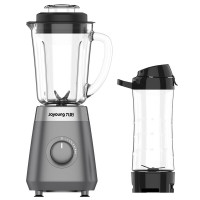 九阳L6-C22D榨汁机 多功能家用搅拌机 玻璃杯体果汁机 迷你料理机 便携式榨汁机 灰色