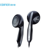 漫步者（EDIFIER）H180 手机耳机 立体声耳塞 音乐耳机 黑色
