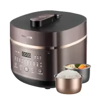 九阳Y-60C29电压力锅双胆家用电压力煲智能预约多功能高压锅可开盖煮中途加料6L