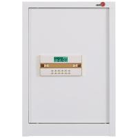 钱柜钢制保密柜密码矮柜文件柜办公保险箱铁皮柜档案资料柜 700密码锁 天籁白