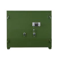 钱柜 加厚柜钢制存储柜密码锁管制器械存放柜带滚轮底角