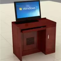 钱柜 升降器电脑桌