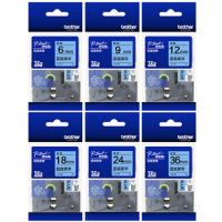 兄弟(brother) 原装标签机色带36、24、18、12、9、6mm标签色带标签带纸 6mm