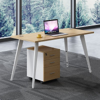 钱柜 职员办公桌简约现代工位桌屏风卡座电脑办公桌