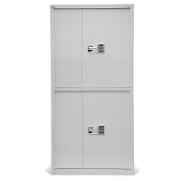 钱柜 定制钢制保密柜办公保险箱 加厚防盗防撬 国保锁通双节保密柜