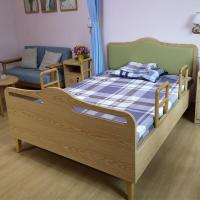 钱柜老年公寓简约风居家卧室床适老化家具自理床(带床头软包)