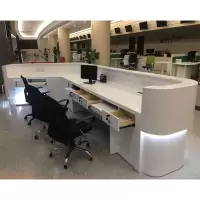 钱柜前台桌接待吧台迎宾台