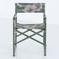 钱柜户外折叠椅迷彩便携式参谋作训椅长官士官导演折叠椅