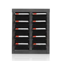 钱柜零件柜文件整理电子元器件柜零件盒收纳箱螺丝盒元件盒 12抽钢内盒