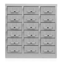 钱柜零件柜文件整理电子元器件柜零件盒收纳箱螺丝盒元件盒 18抽钢内盒