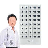 钱柜 手机柜充电柜存放保管柜铁皮柜储物柜 可充电明柜 40下档屏蔽柜