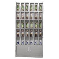 钱柜 不锈钢水杯柜水杯架 员工水杯柜碗柜工厂车间茶杯柜活动休息室水杯架口杯收纳放置柜 30位