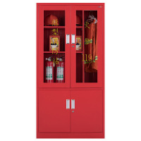 钱柜 消防柜 微型消防站柜灭火应急柜子 户外消防器材柜展示柜消防服装器械工具箱 1800高