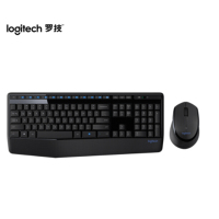 罗技(Logitech)MK345 无线键鼠套装 防泼溅 时尚高效