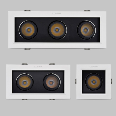 1评价欧普r30 双头斗胆灯/格栅射灯2