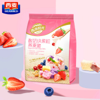 西麦西澳阳光酸奶块果粒燕麦脆 即食燕麦片 代餐燕麦 营养早餐 冲饮谷物 干吃零食轻食燕脆麦350g*2