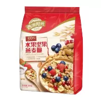 西麦 西澳阳光 50%水果坚果燕麦脆 代餐燕麦 即食燕麦片 营养早餐 谷物冲饮 干吃零食轻食燕麦脆350g*2