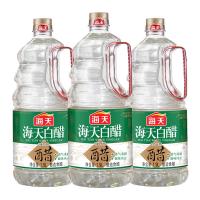 海天醋 白醋1.9L*3食用炒菜凉拌腌制调味调料家用清洁除垢大桶装