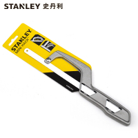 史丹利STANLEY 金属柄小钢锯10英寸 家用小钢锯架手锯木工切割锯条锯弓锯子拉花锯子 STHT15809-