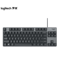 罗技(Logitech)K835机械键盘 有线键盘 游戏 办公键盘 84键 黑色 TTC轴 红轴