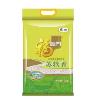 福临门大米 中粮出品苏软香米5kg/袋 粳米 自然滋养 鱼米之乡