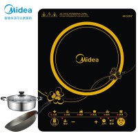 美的(Midea)电磁炉家用2200W大火力恒匀火持续加热电磁灶触摸操作C21-RT2160