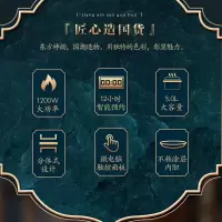 荣事达 Royalstar微电脑电火锅多用途锅分体式家用电热锅电炒锅大容量不粘可煎烤电火锅 RHG-M30W（