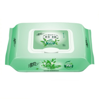 清风湿巾御本草消毒80片