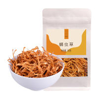 姚朵朵 蛹虫草100g 孢子头虫草花煲汤材料无硫虫草花