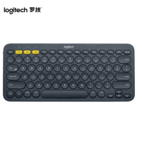 罗技(Logitech)K380 键盘 无线蓝牙键盘 办公键盘 女性 便携 超薄键盘 笔记本键盘 深灰色