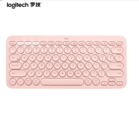 罗技(Logitech)K380 键盘 无线蓝牙键盘 办公键盘 女性便携 超薄键盘 笔记本键盘 茱萸粉 限量版