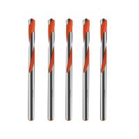 卡夫威尔 多功能霸王钻石材钢材木板塑料混凝土水泥墙壁建工冲击钻头玻璃瓷砖陶瓷塑料钻头8MM 10支 AI3066