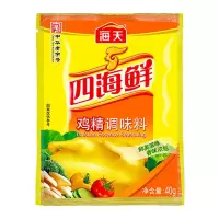 海天四海鲜鸡精40g炒菜佐汤料调料增鲜调味料 替代味精小袋凑单