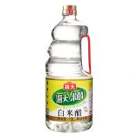 海天白米醋1.9L大瓶桶装酿造食醋炒菜凉拌调料调味料