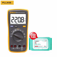 福禄克(FLUKE) 数字万用表 掌上型多用表自动量程带背光仪器仪表 1年维保 F15B+