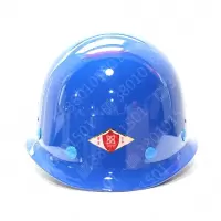 唐丰TF 2011型ABS带孔安全帽 通用安全帽ABS材质 建筑施工工地防砸安全帽头盔 蓝色*1顶380101503