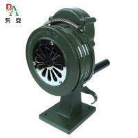 东安手摇报警器固定式底座A消防警报器高音工厂矿山报登山防灾消防演习训练自救呼救