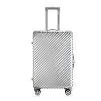 美旅(AMERICAN TOURISTER) TG8*55002 八轮旋转拉杆箱68/24哑光银色 ABS+PC