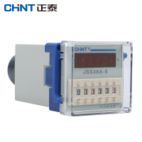 正泰(CHNT)JSS48A-S-AC220V 数显循环时间继电器220v 循环控制时间继电器