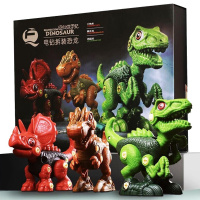 儿童恐龙玩具DIY可拆装卸螺母拆装恐龙动手拧螺丝钉玩具 三合一恐龙礼盒套装