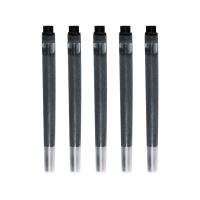 派克 配件系列(PARKER)钢笔墨水芯 黑色5支装