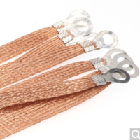 coroway 铜铝编织带/铜包铝/电箱连接/导电链接条4平方250mm长