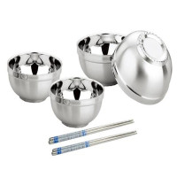 德世朗 家乐福套装DFS-TZ065(碗11.5*6cm*4个+筷子22.7cm*2双)