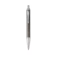 派克 IM系列(PARKER)圆珠笔 金属灰格纹原子笔