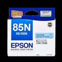 爱普生(EPSON) T0855 淡青色墨盒85n墨盒EPSON1390R330 T0855原装爱普生墨盒