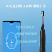 力博得 黑色T203538A10(Lebooo)电动牙刷 成人声波震动智能电动牙刷