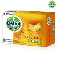 滴露(Dettol) 0510 健康香皂 自然清新柑橘沁爽 125g FL(预计2-7天到货)