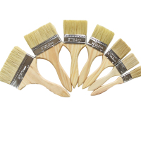 真彩 油漆刷 船用防水毛刷 猪毛刷 10个/组 加厚1.5寸