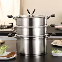 不锈钢直角蒸锅